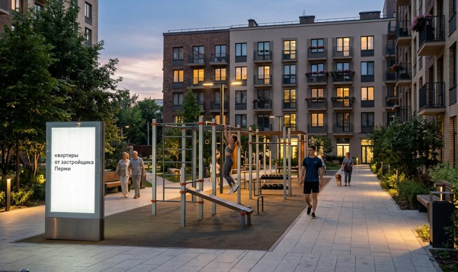 Новостройки Пролетарского района Перми