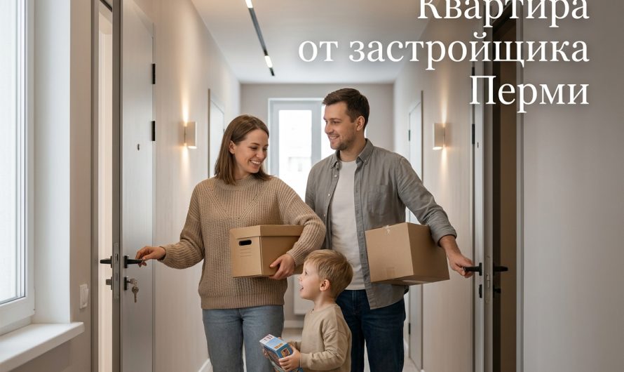 Покупка двухкомнатных квартир в новостройках Перми