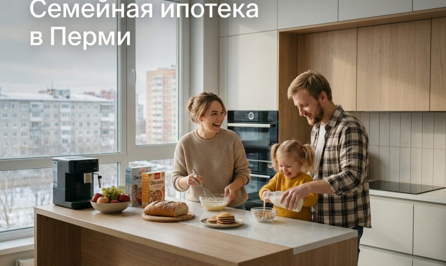 Новостройки Перми и квартиры в них от застройщиков с оформлением семейной ипотеки