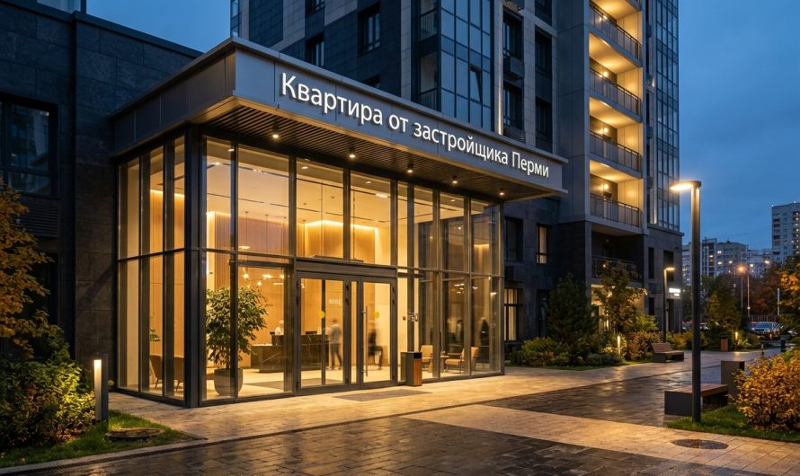 Квартиры в новостройках Перми с видом на реку Кама