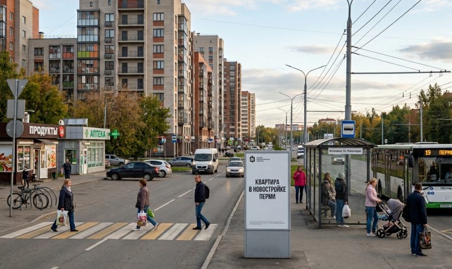 Приобретение однокомнатной квартиры в Перми новостройке Мотовилихинского района
