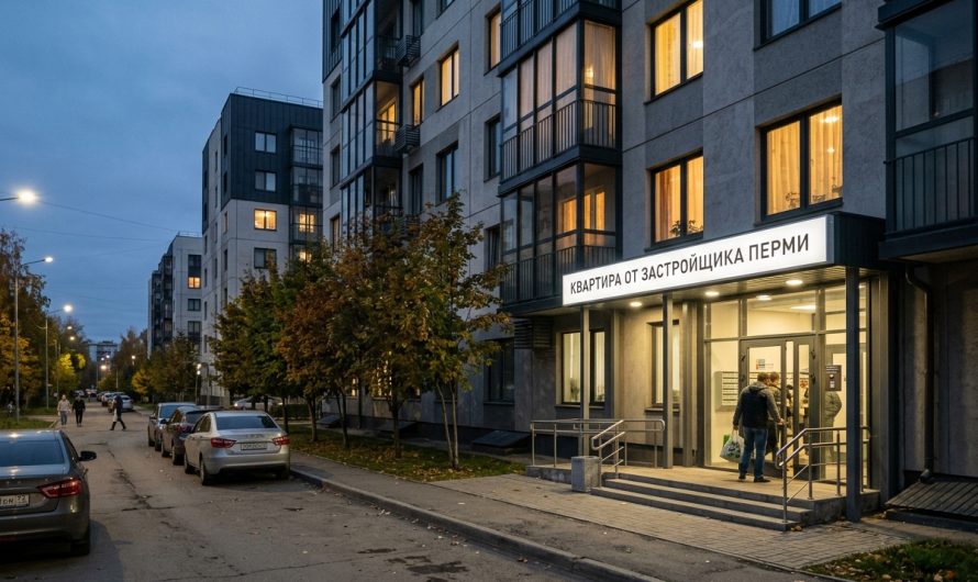 Новостройки Перми с террасой