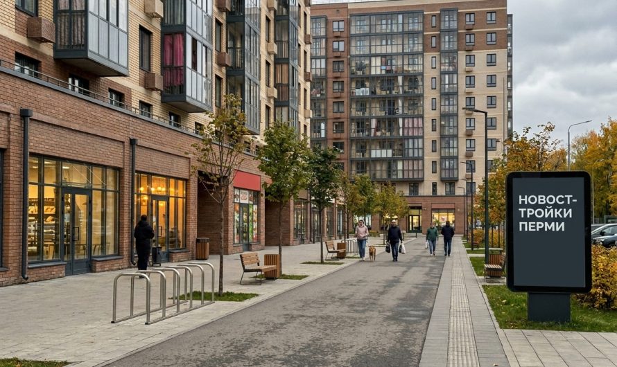Новостройки рабочего поселка Перми