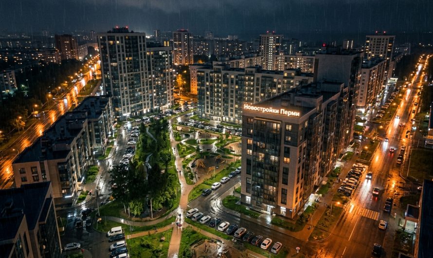 Новостройки Перми на улице Карбышева