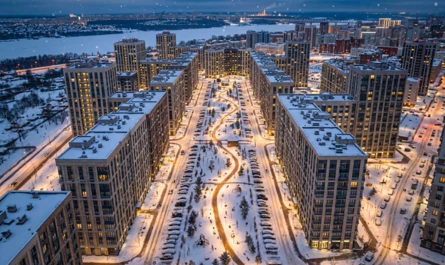 Новостройки Перми на улице Беляева